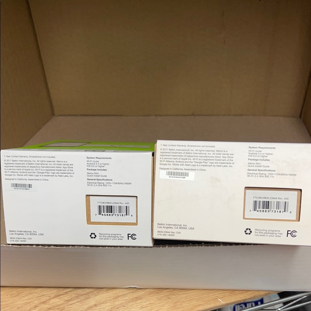 Wemo Mini Wi-Fi Smart Plug Set - Picture 4 of 4